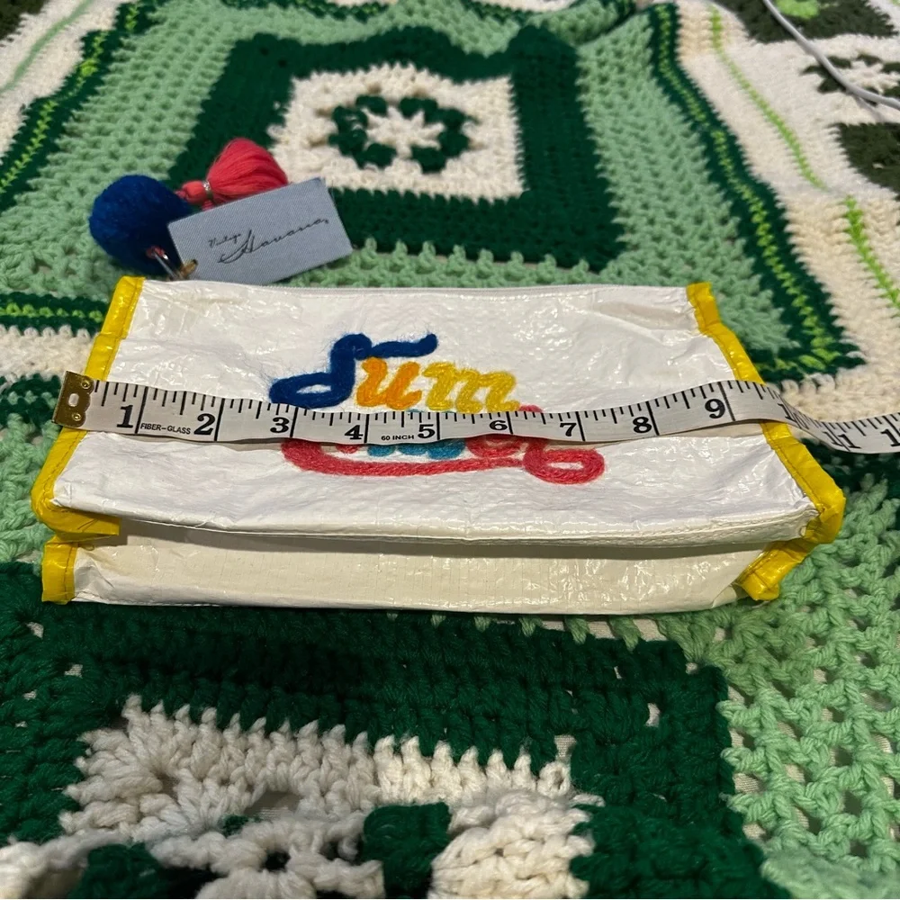 Vintage Havana Boho Summer Travel Cosmetic Makeup Pouch Case Bag